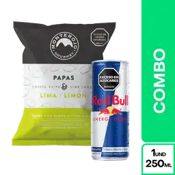 Combo Papa Lima Limón + Red Bull Bebida Energizante 250 mL