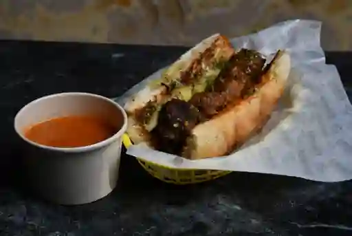 Sándwich Albóndigas