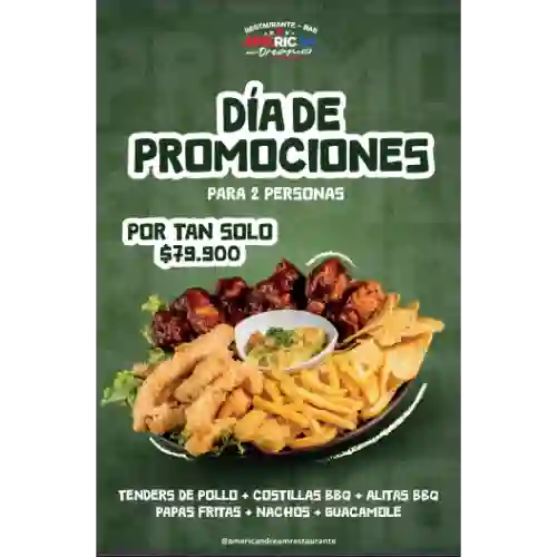 Combo Picada Americana