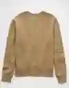 Buzo Hombre Beige Talla: MEDIUM 2486212 American Eagle