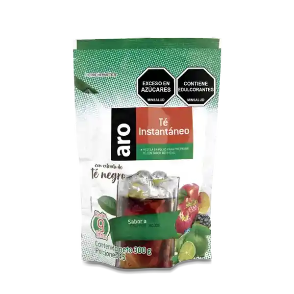Aro té Instantáneo Frutos Rojos Rinde de 9 L