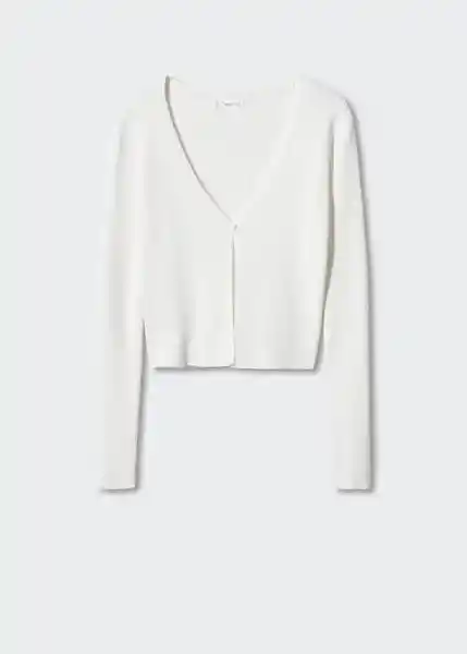 Saco Cardigan Claudia Off White Talla 19 Mango Teen Girl Mango