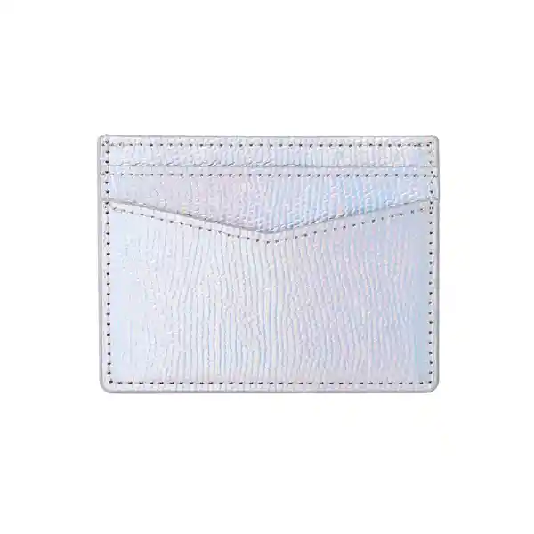 Tarjetero Shiny Plata Miniso