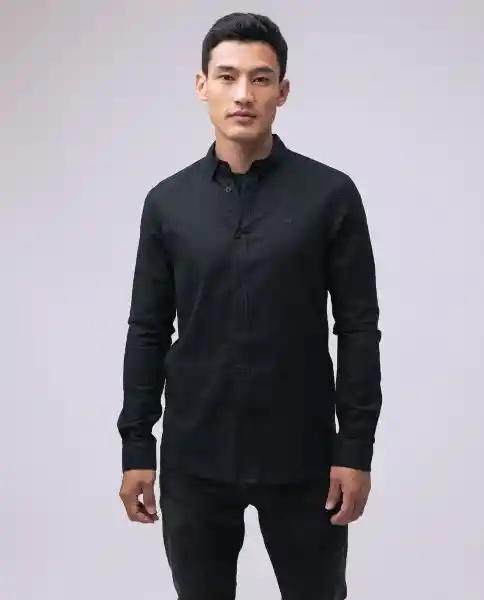 Camisa Hombre Negro Talla XS 810D501 Americanino