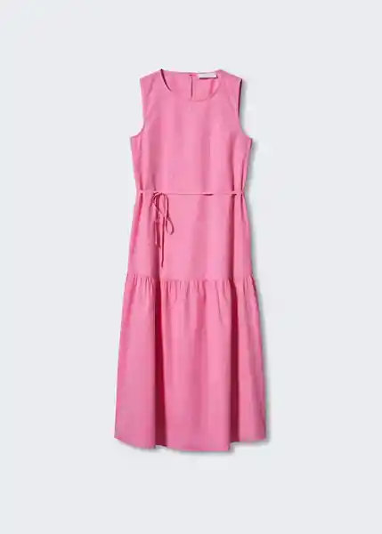 Vestido Tutti-H Rosa Talla S Mujer Mango