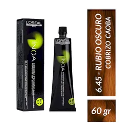 Inoa Tintura Loreal Sin Amoniaco Tono 6.45 60 mL