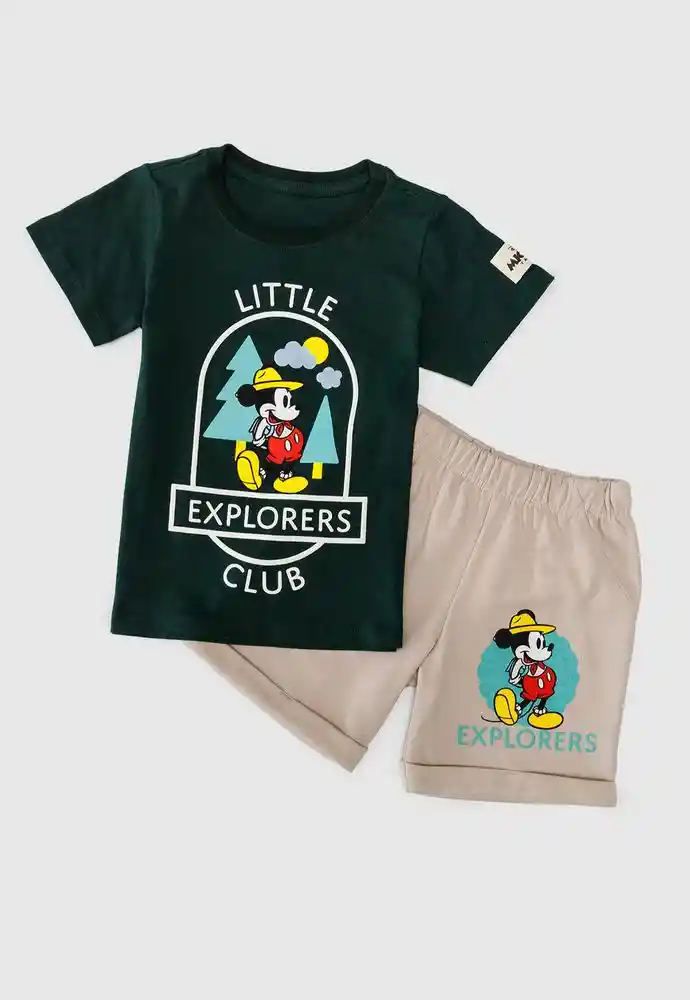 Conjunto Corto 4t-verde Osc