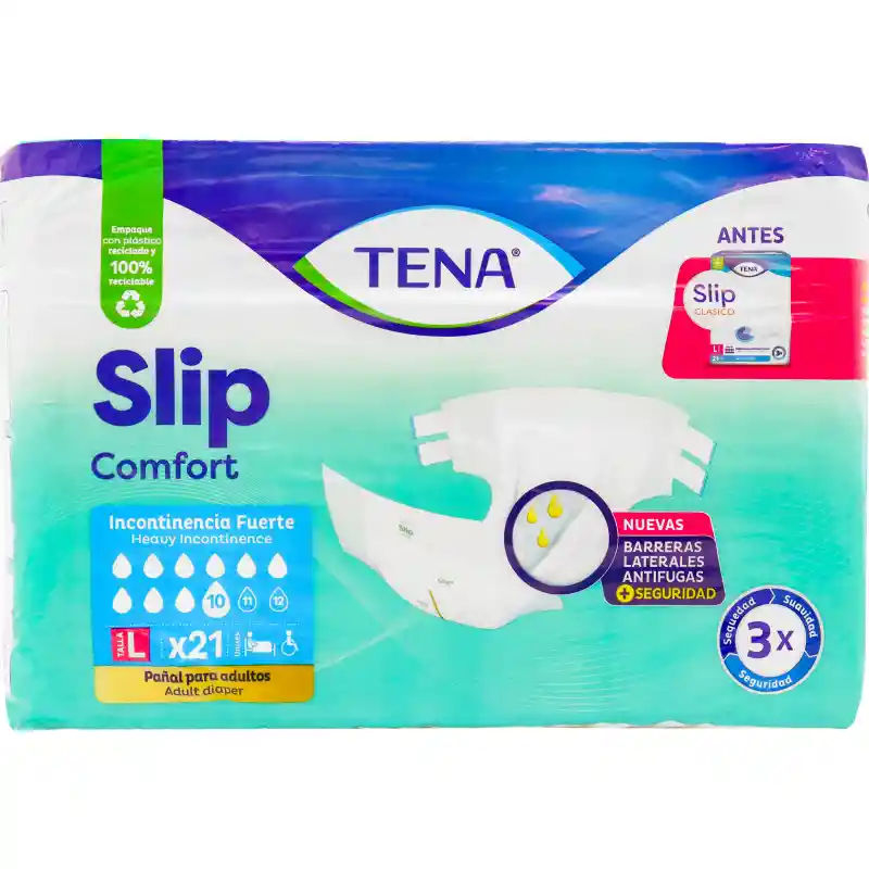 Tena Pañal Slip Comfort Large