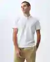 Camiseta Hombre Blanco Talla M 801G003_BLA110601 Americanino