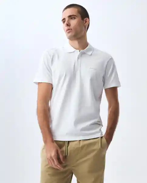 Camiseta Hombre Blanco Talla M 801G003_BLA110601 Americanino