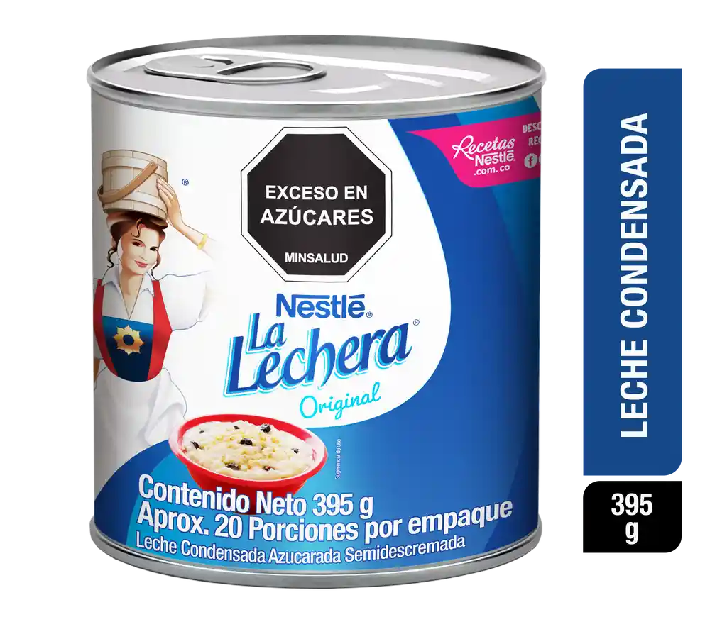 Leche condensada LA LECHERA x 395g