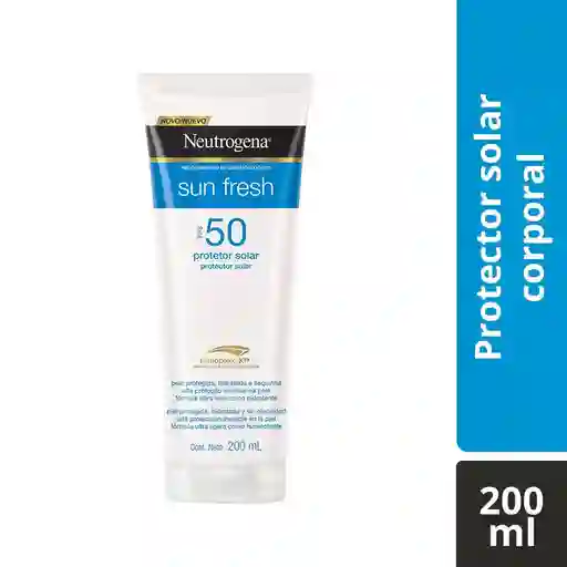 Protector Solar NEUTROGENA Sunfresh Fps 50 x 200 ML