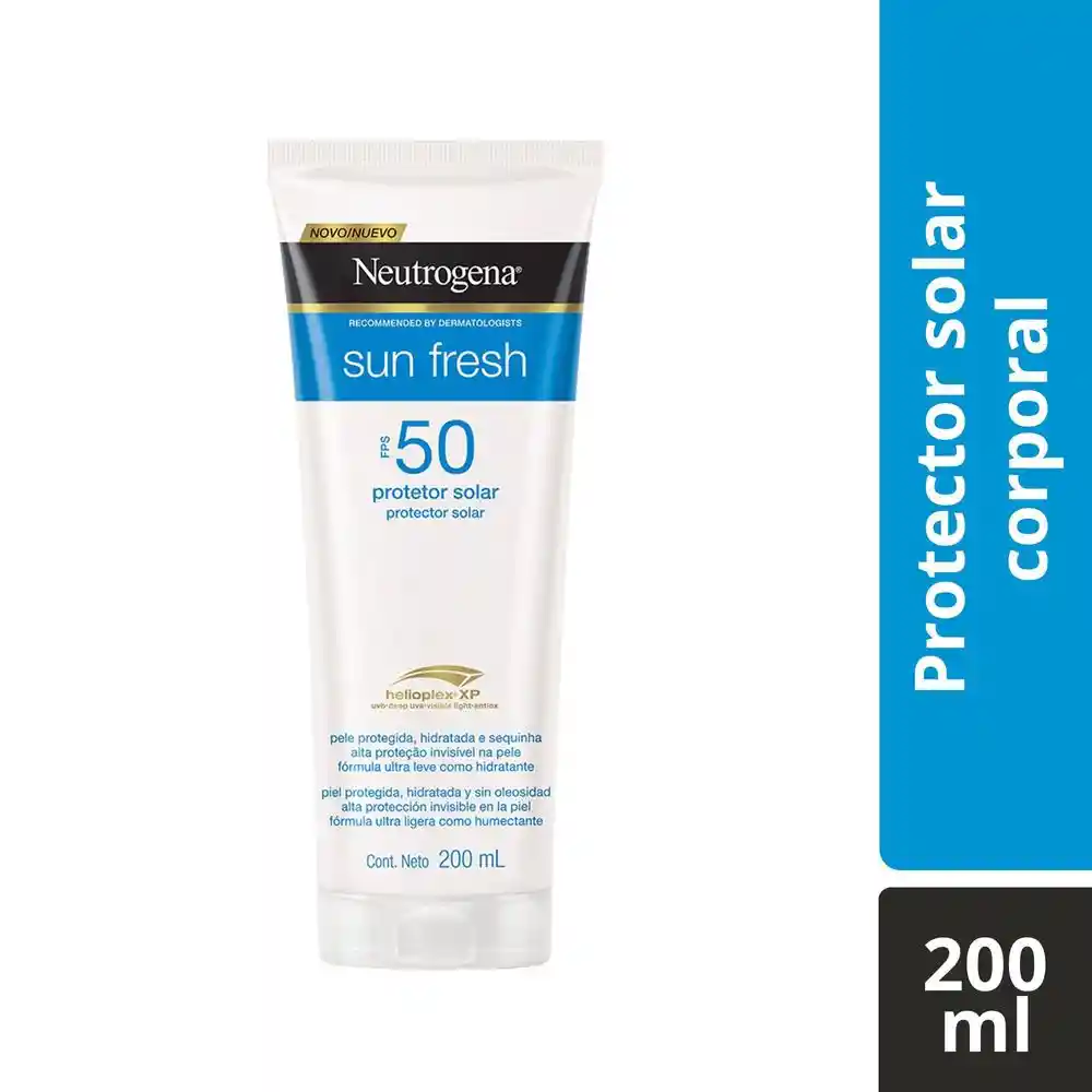 Protector Solar NEUTROGENA Sunfresh Fps 50 x 200 ML