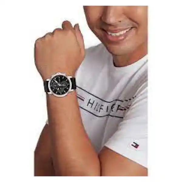 Reloj Jameson Hombre Negro 1792052 Tommy Hilfiger