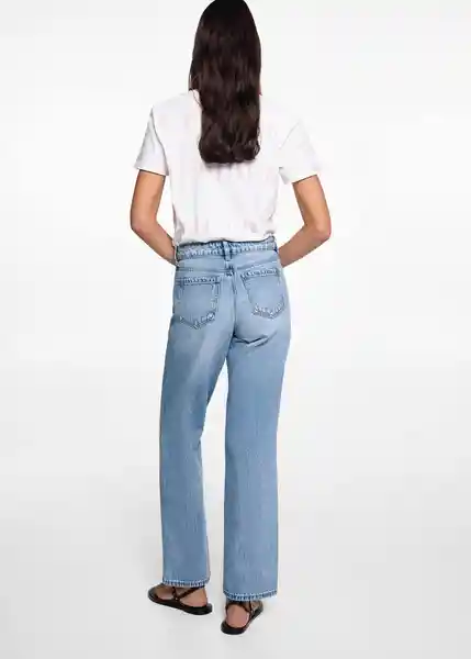 Jean Clean Tejano Medio Talla 20 Teen Mango