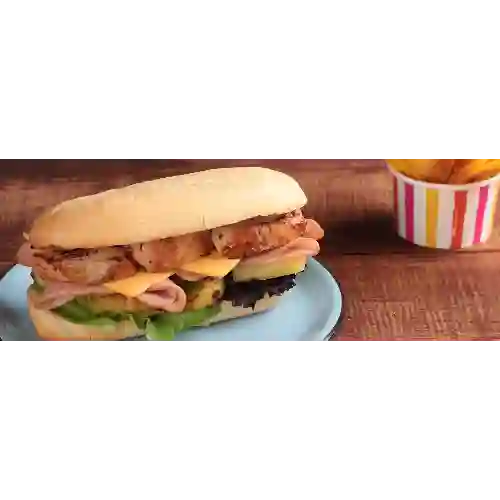 Sandwich de Pollo Jamon 26cm