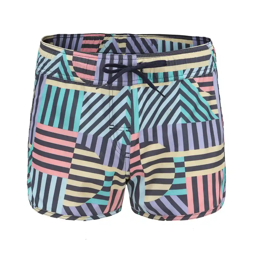 Pantaloneta de Playa y Surf Para Mujer Olaian Estampado