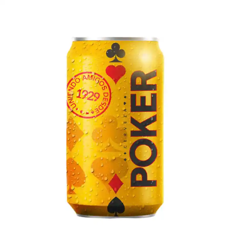 Poker Cerveza en Lata