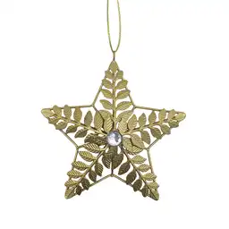 Colgante Estrella Hojas Despertar Krea