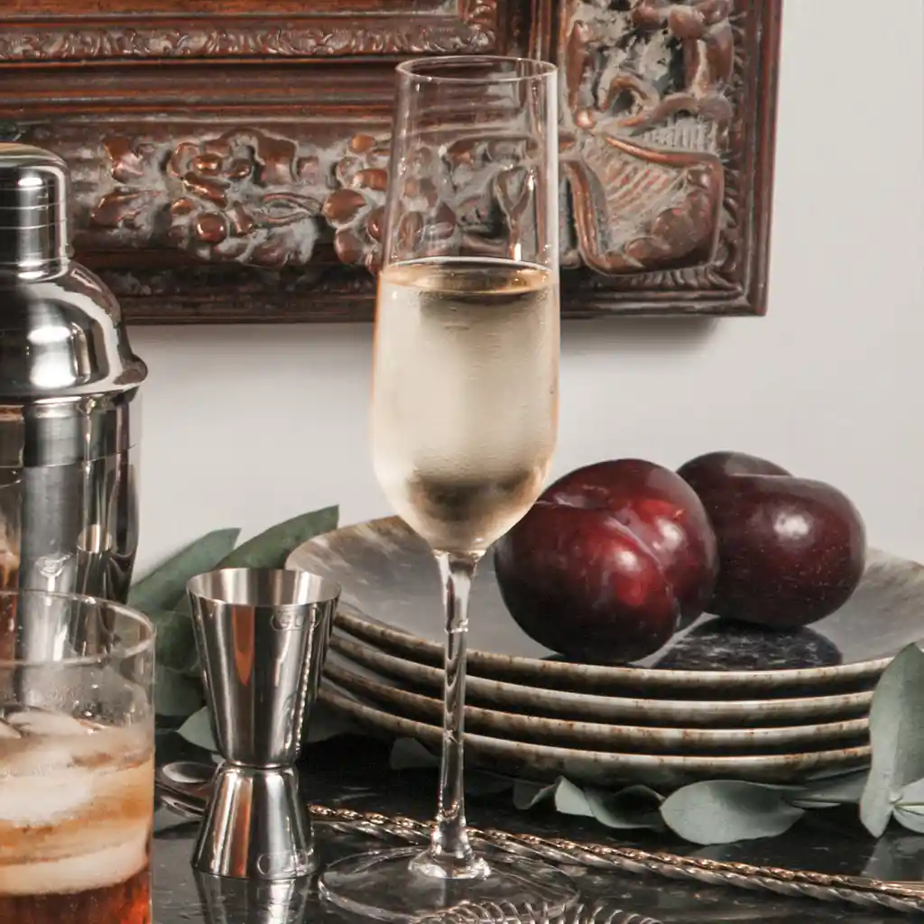 Ambiente Gourmet Copa Champaña en Cristal Capacidad 230 mL