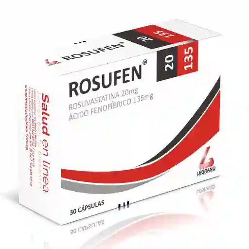 Rosufen Cápsulas (20 mg / 135 mg)