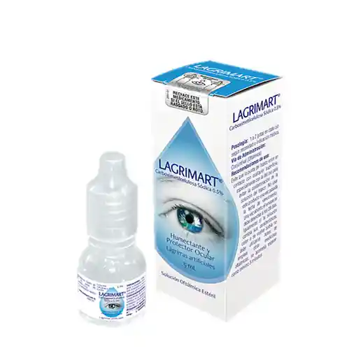 Lagrimart Solución Oftálmica Carboximetilcelulosa Sódica (0.5%)
