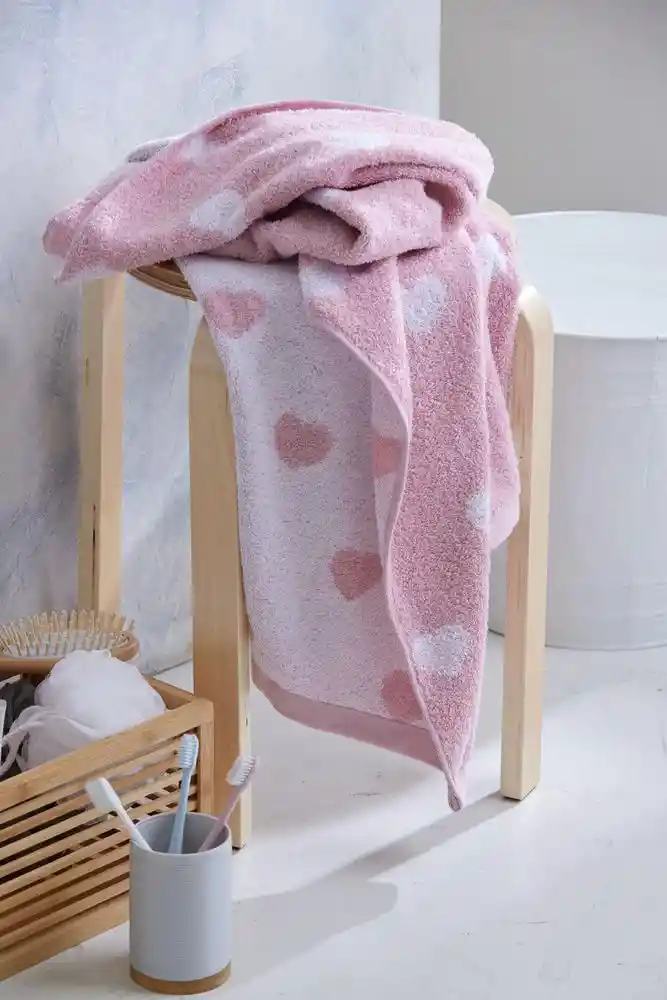 Toalla Infantil 70 Corazones Fatelares 44892 X