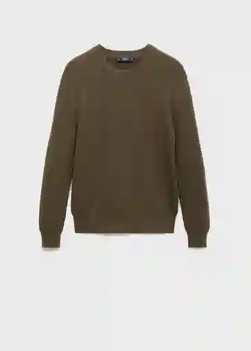 Jersey Madeira Oliva Talla M Hombre Mango