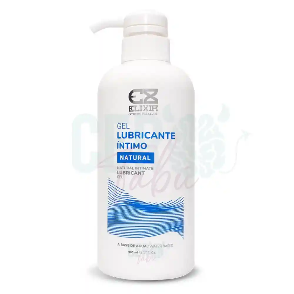 Elixir Gel Lubricante Íntimo Natural x 500 ML