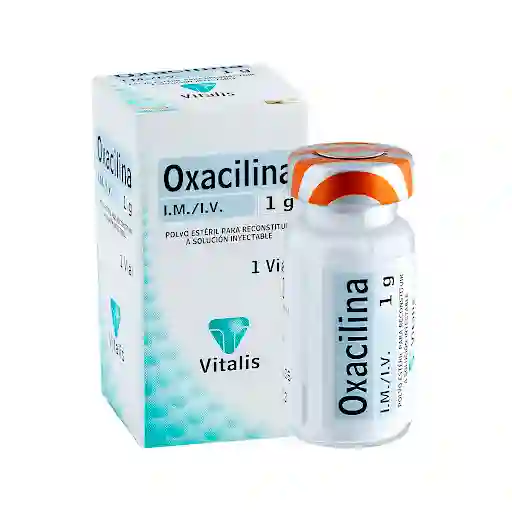 Vitalis Oxacilina Solución Inyectable (1 g)