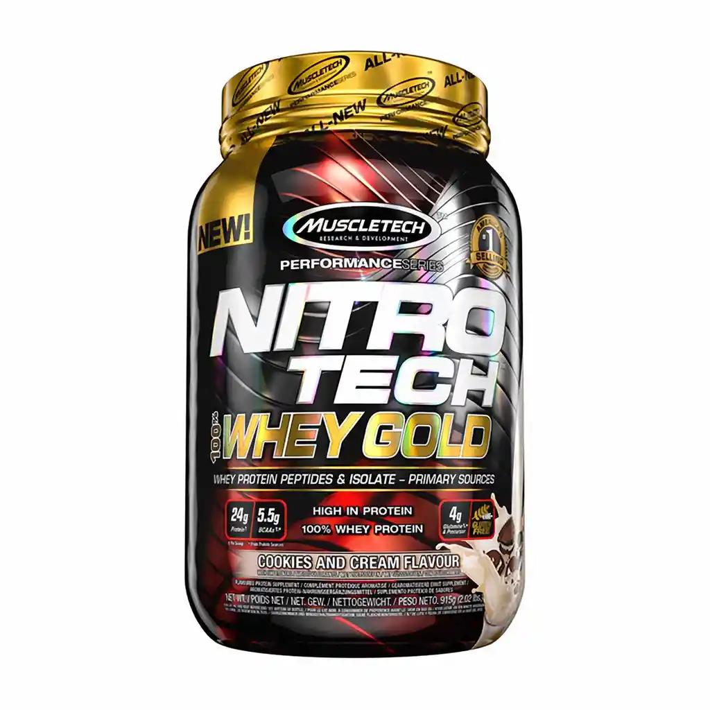 MUSCLETECHProteina Nitro Tech 100% Whey Gold Cookies