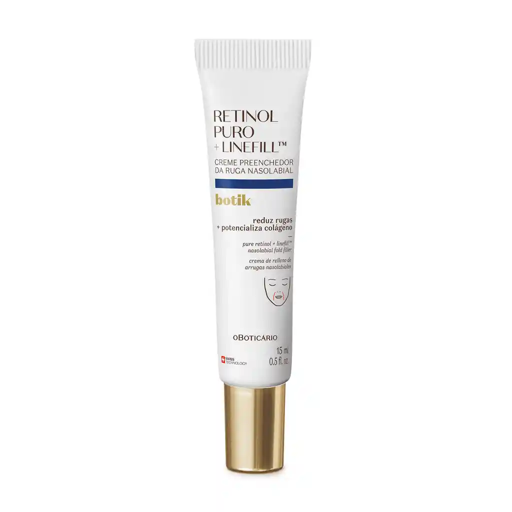 Botik Retinol Puro - Crema Reductora de Arrugas Nasolabiales + Linefill