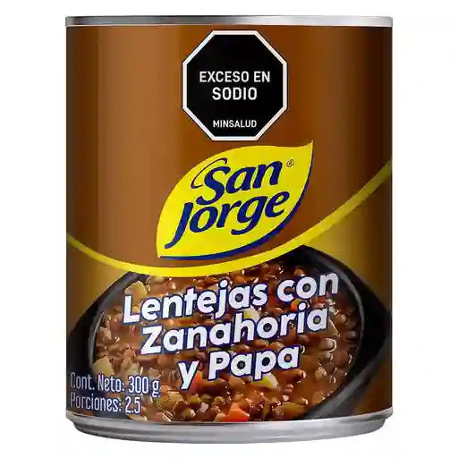 San Jorge Lentejas Con Zanahoria y Papa (300 Gr)