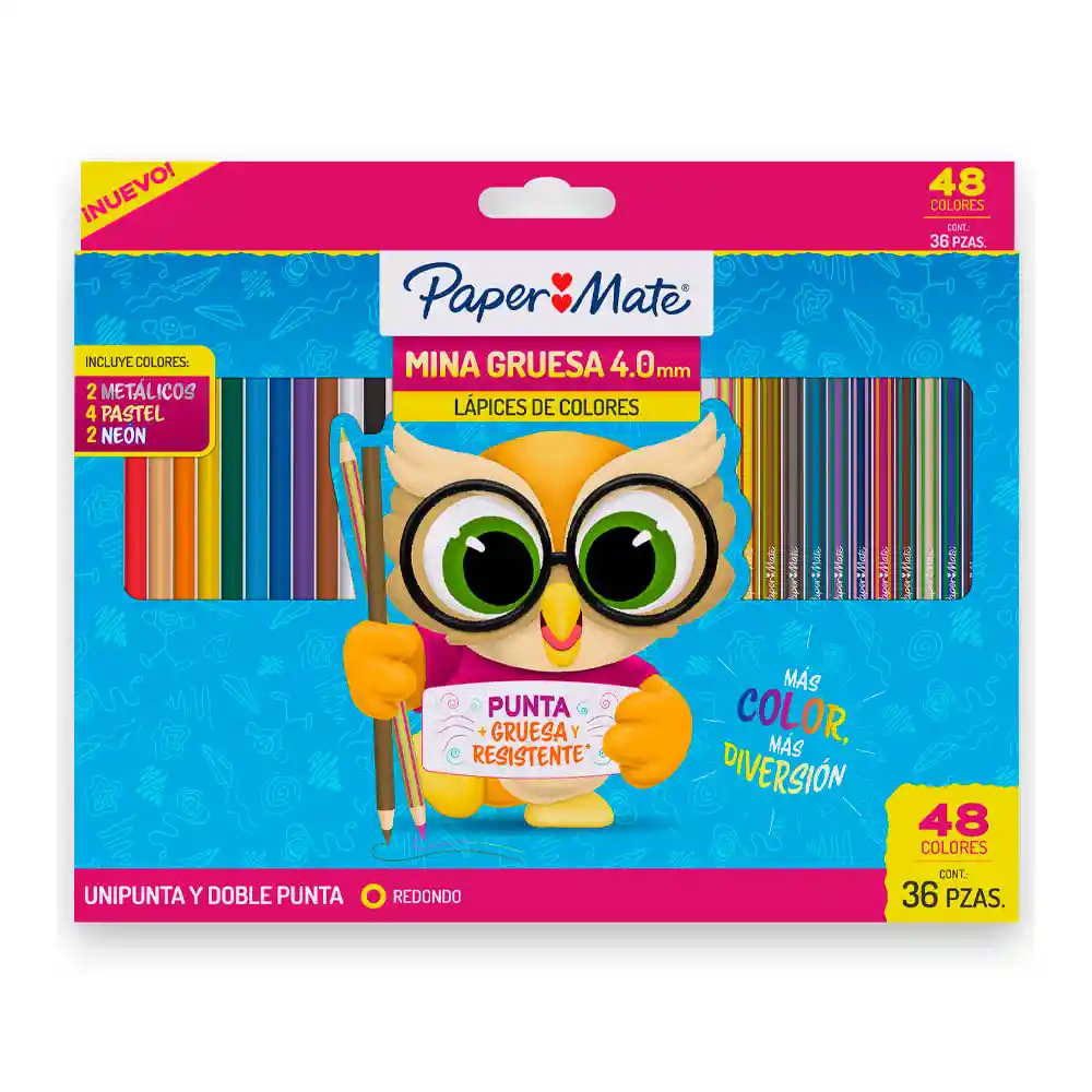 Colores Paper Mate X36 Und