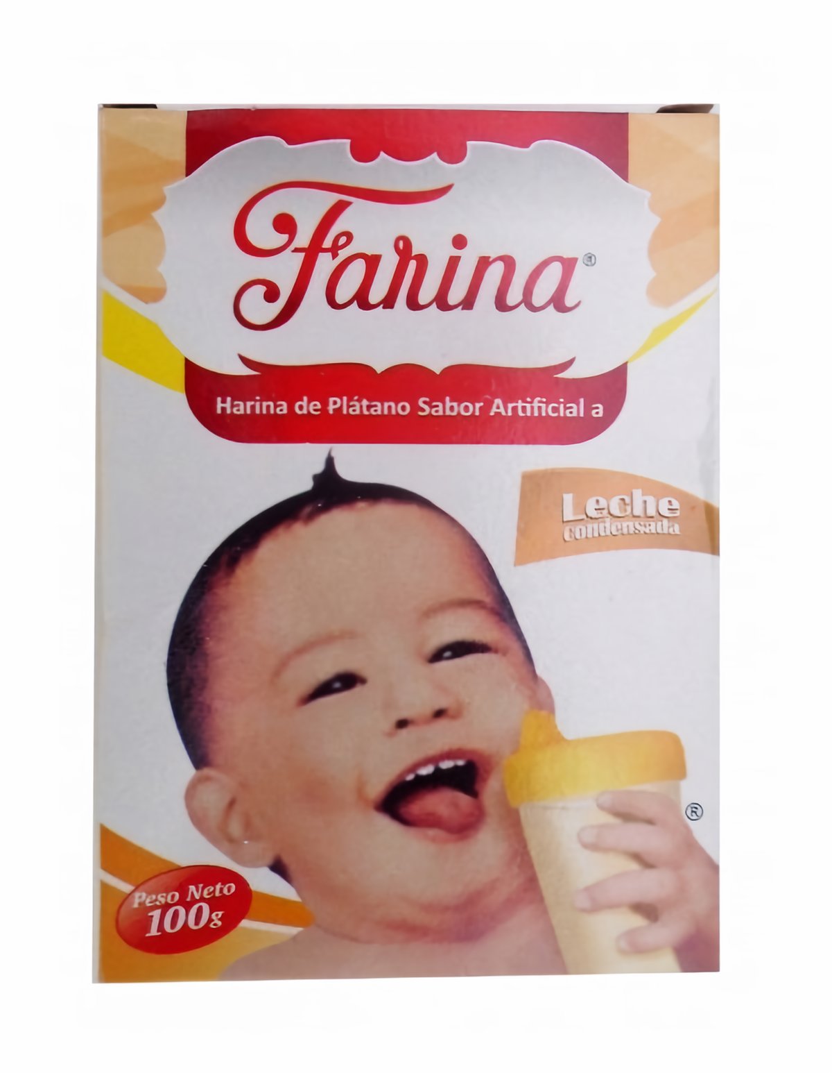 Farina Harina de Plátano Sabor Leche 100 g