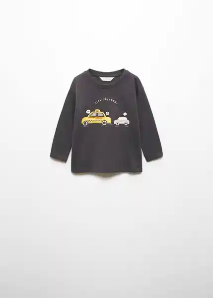 Camiseta Taxi Antracita Talla 66 Niños Mango