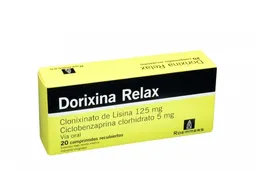 Dorixina Relax Analgésico en Comprimidos Recubiertos