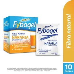 Fybogel Fibra Sabor Naranja