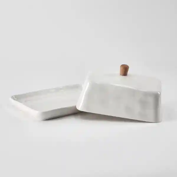 Mantequillera Blanco Diseño 0008 Casaideas