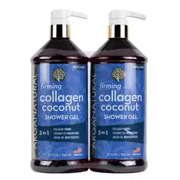 Arganatural Gel de Ducha Reafirmante de Coco Con Colágeno