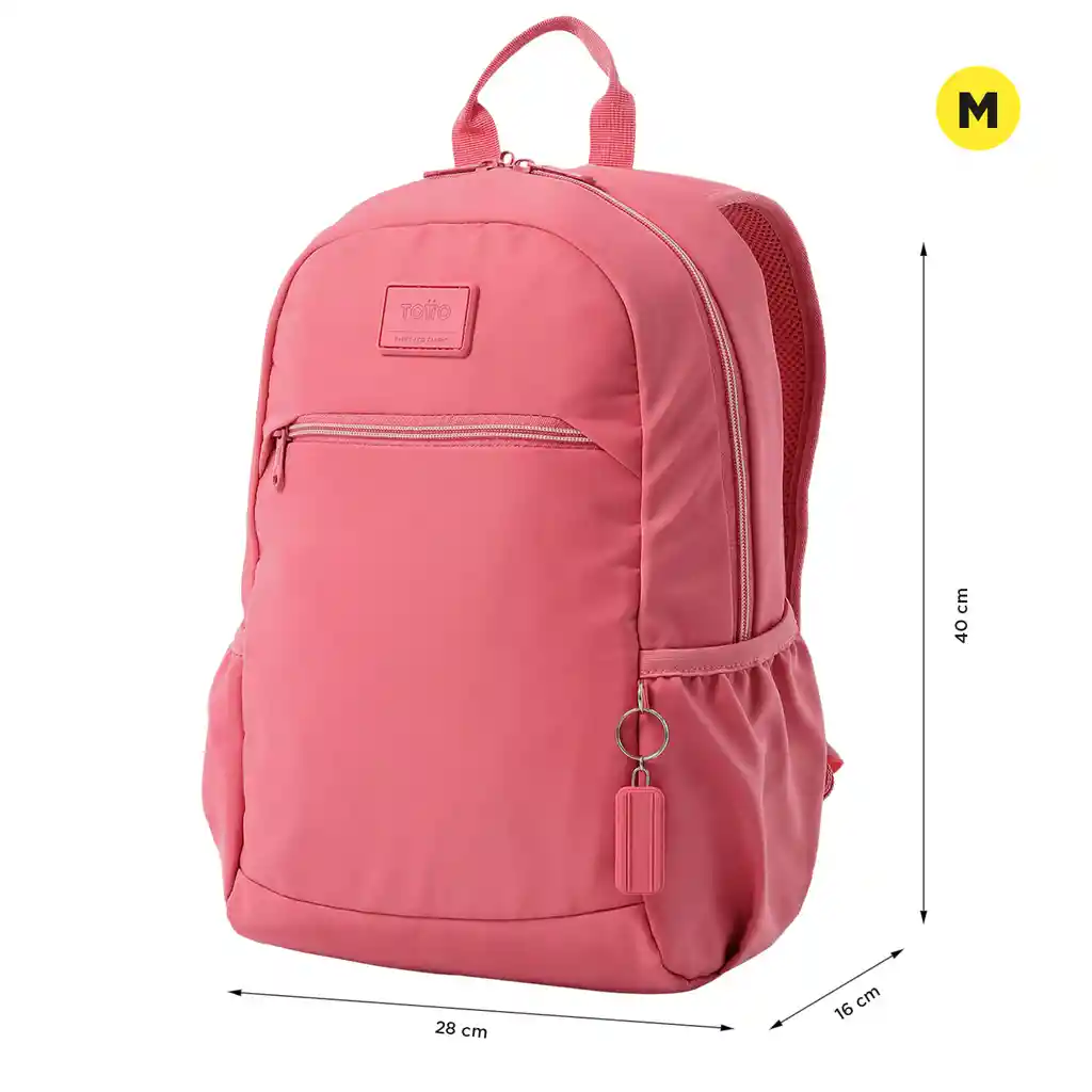 Morral Universitario Porta Pc 13" Tracer 1 Rosado Mujer