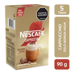 Cappuccino NESCAFÉ instantáneo x 90g