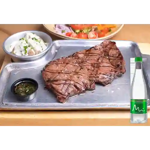 Combo Baby Beef + Manantial con Gas 500 ml