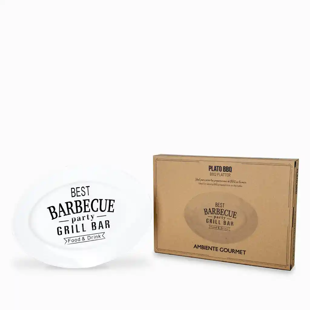 Ambiente Gourmet Plato Bbq 31 cm