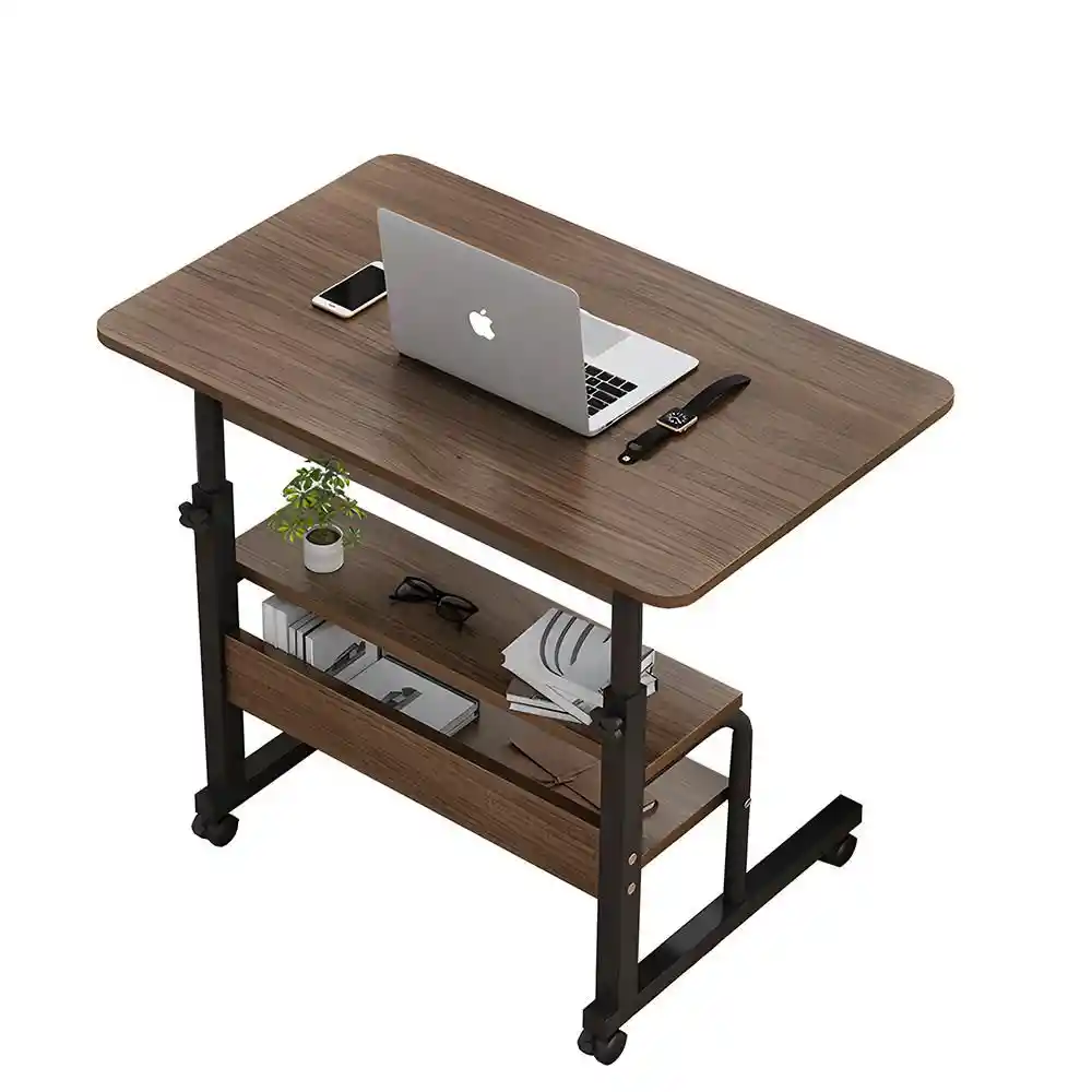 Mesa Para Portatil Roble Oscur Finlandek Lt01b