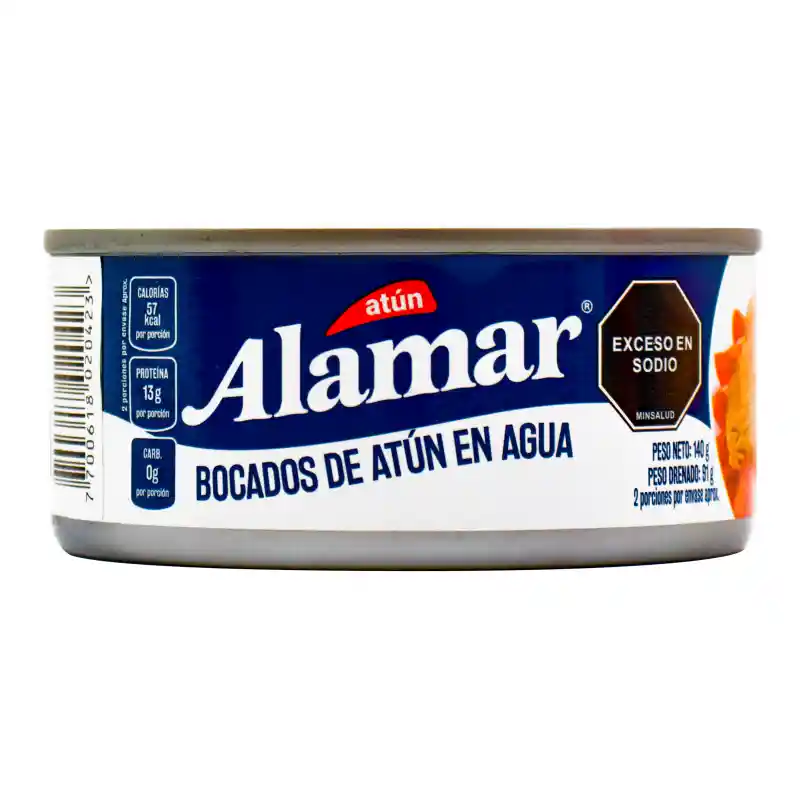 Alamar Atún Rallado Agua