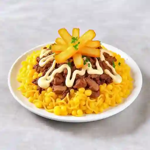 Mazorca Desgranada Pollo y Carne