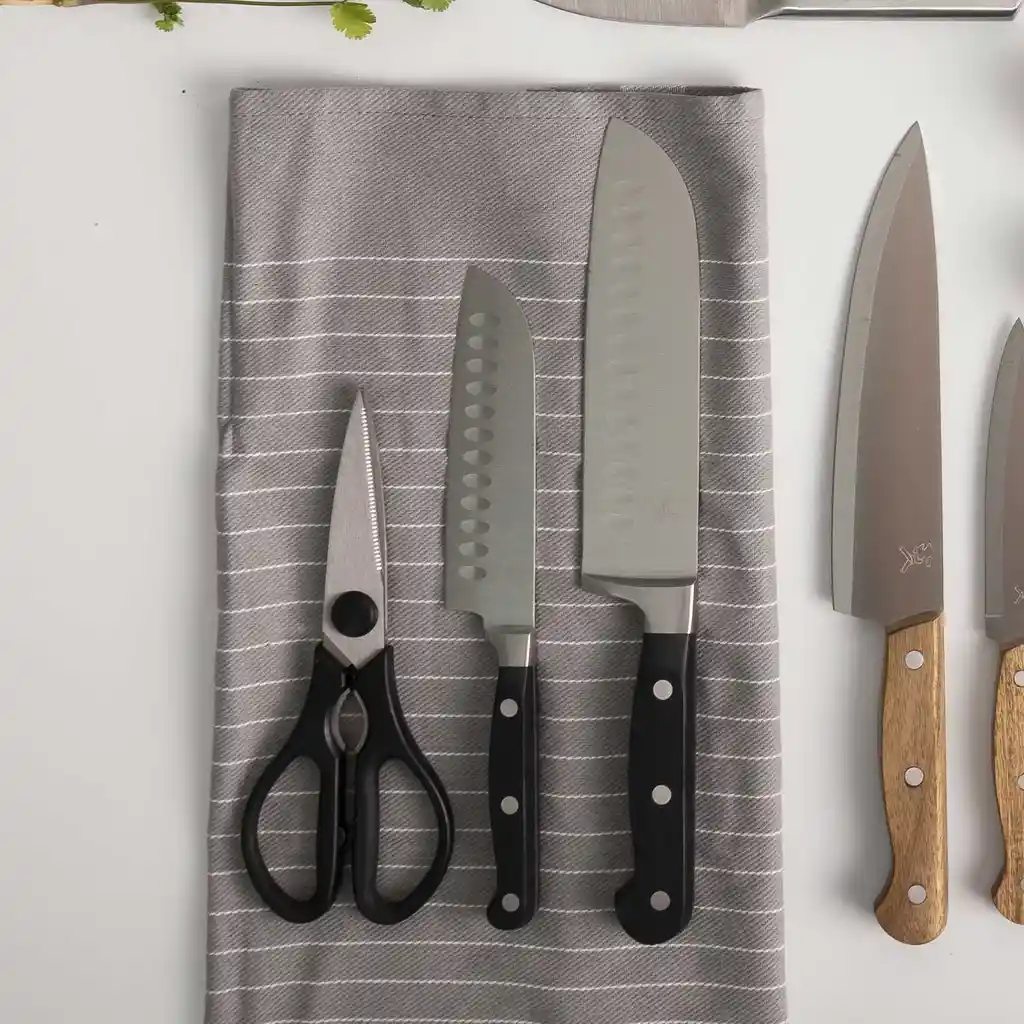 Set Cuchillos Santuko Ambiente Gourmet