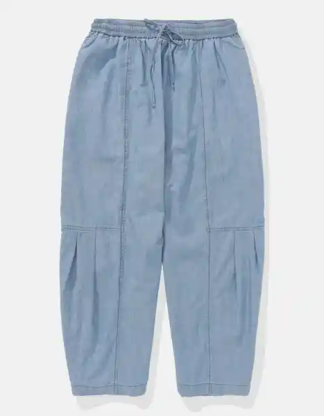 Falda Mujer Azul Talla MEDIUM 5511936 American Eagle