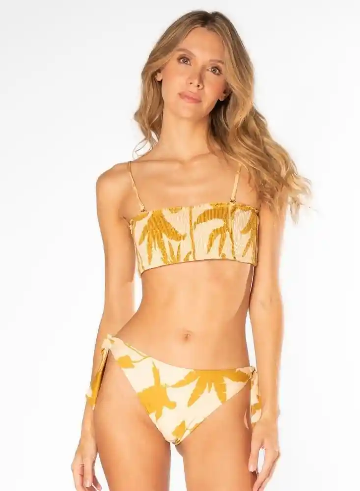 Panty de Baño L-mostaza